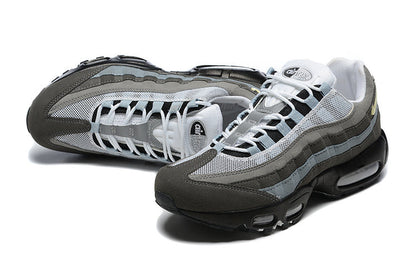 Men's Nike Air Max 95 Gradient Grey And Blue Shoes