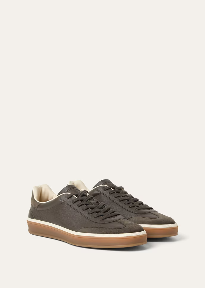 Men's Loro Piana Tennis Walk Old England Sneakers