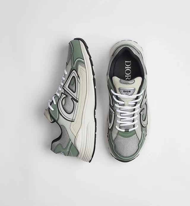 Men's Dior x Stone Island B30 Cedar Green Gray Sneaker