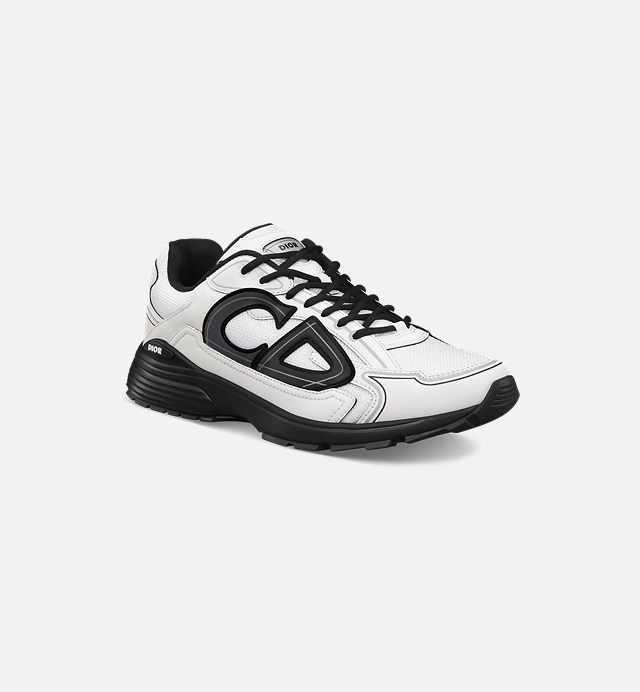 Men's Dior x Stone Island B30 White Technical Mesh Sneakers