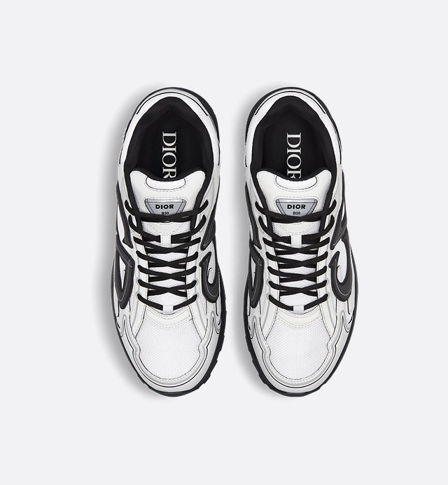 Men's Dior x Stone Island B30 White Technical Mesh Sneakers