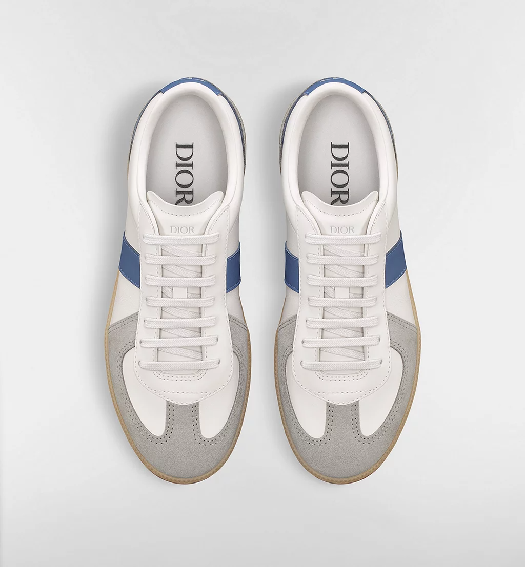 Men's Dior B01 Matchpoint Blue and White Sneakers