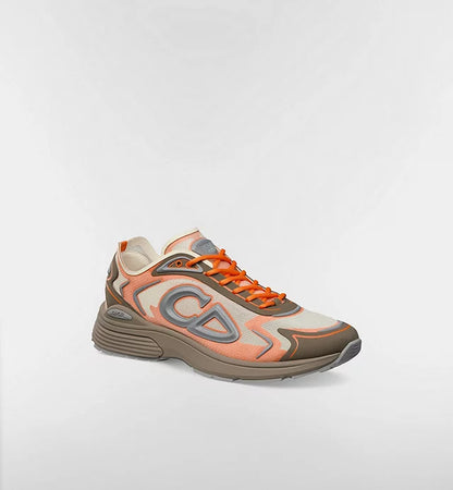 Men's B30 Countdown Tech Brown and Orange Sneaker