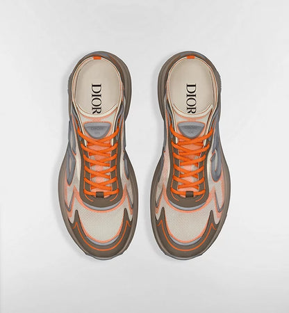 Men's B30 Countdown Tech Brown and Orange Sneaker