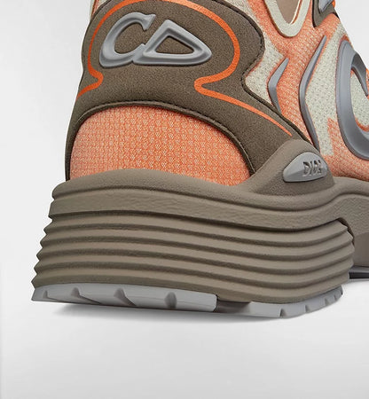 Men's B30 Countdown Tech Brown and Orange Sneaker