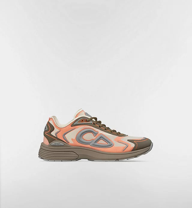 Men's B30 Countdown Tech Brown and Orange Sneaker