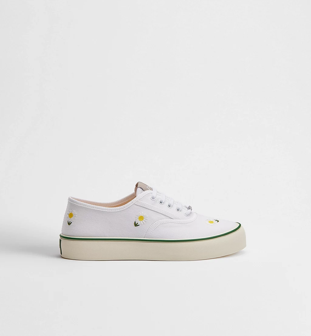 Men's Dior Saltwind Daisy Motif Sneakers