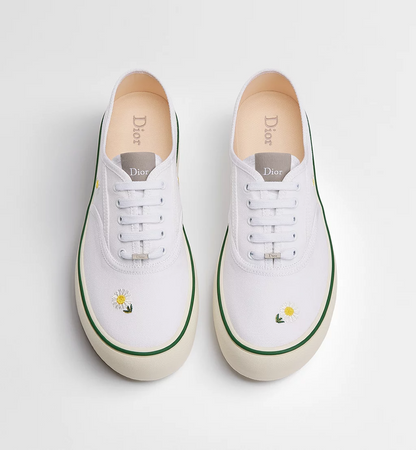 Men's Dior Saltwind Daisy Motif Sneakers