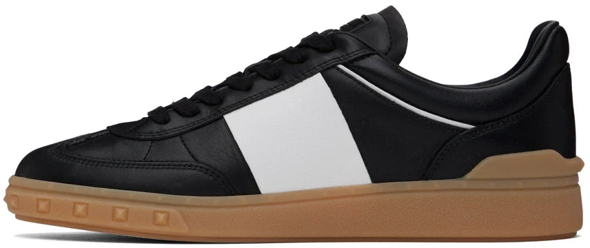 Men's Valentino Garavani Upvillage Low-Top Black Sneakers