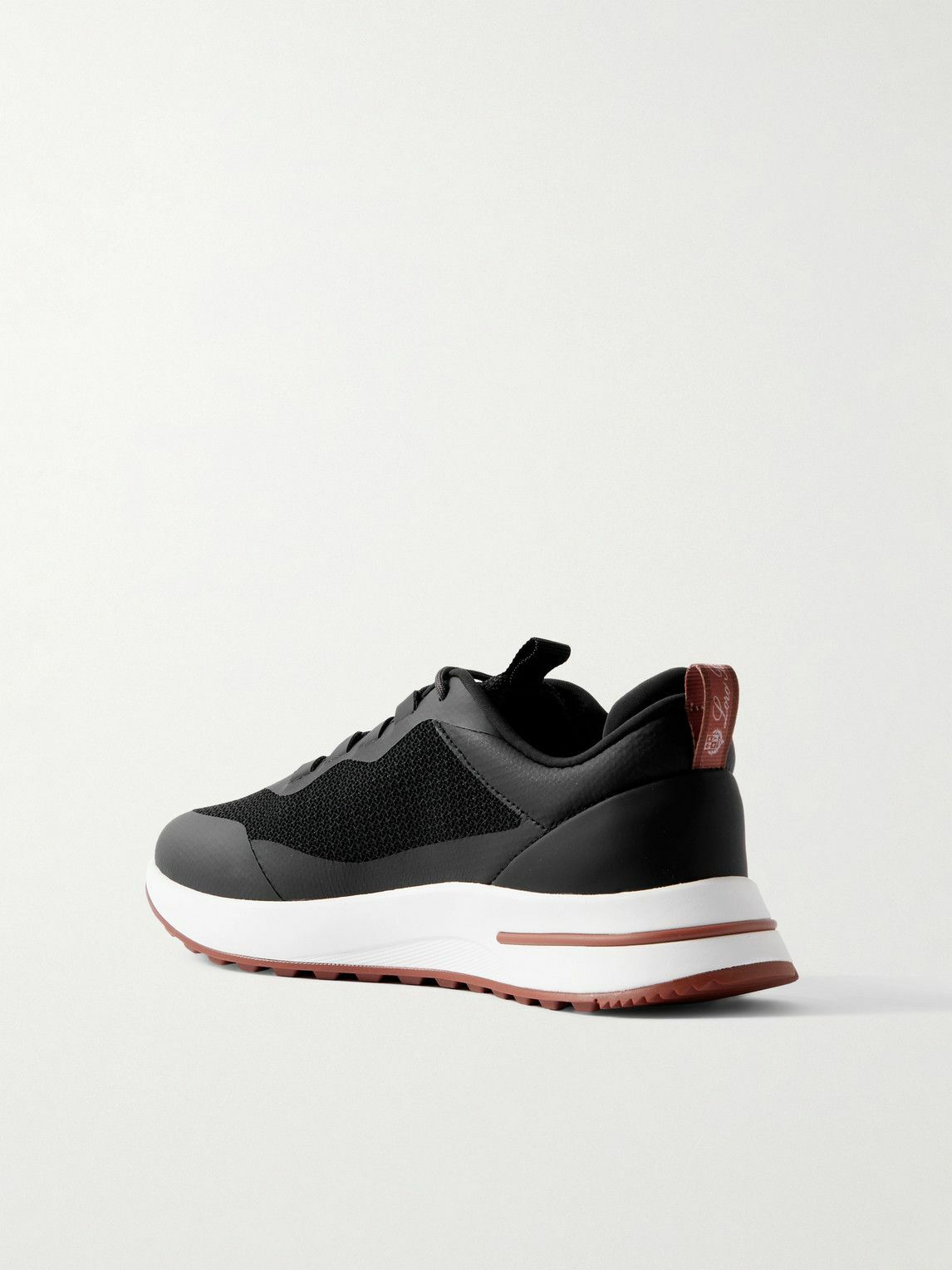 Men's Clothbase Loro Piana Black Sneakers