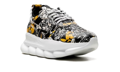 Men's Versace Chain Reaction Floral Sneakers
