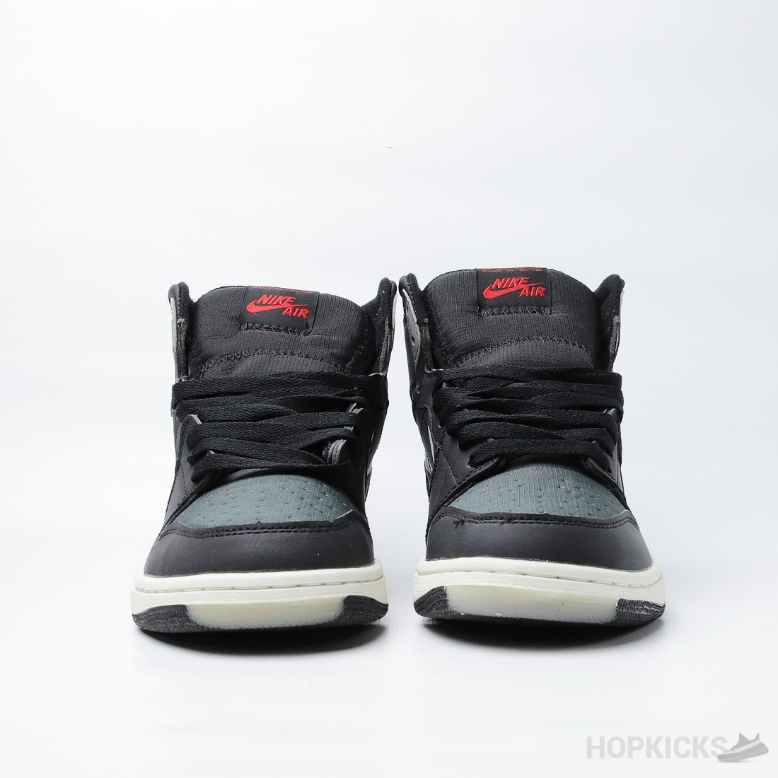 Men's Air Jordan 1 High 'Black Particle Grey’ Shoes