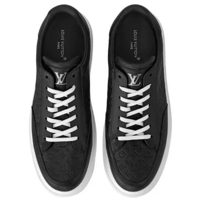 Men's Louis Vuitton Beverly Hills Trainer Black Sneakers