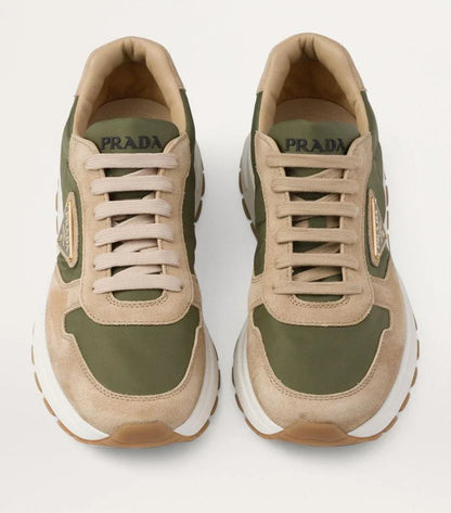 Men's Prada Prax 01 Re-Nylon 'Beige Green' Sneakers