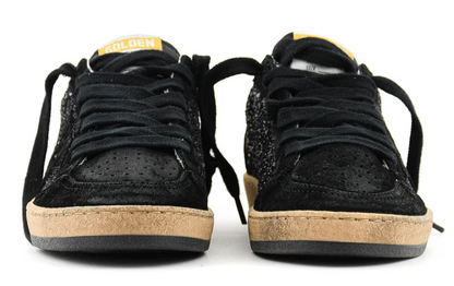 Golden Goose Women's Ball Star Black Low-Top Sneakers