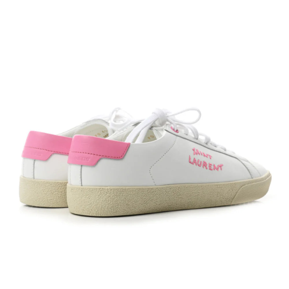 Men's Saint Laurent Court Classic SL06 Pink Sneakers