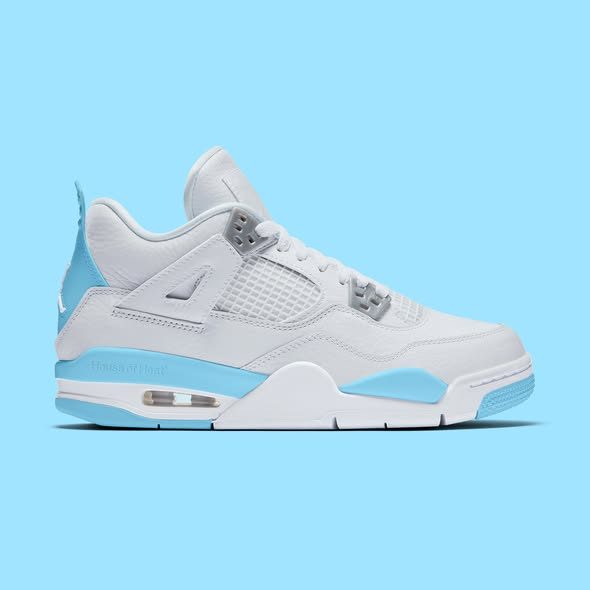 Men's Air Jordan 4 Blue Chill Shoes
