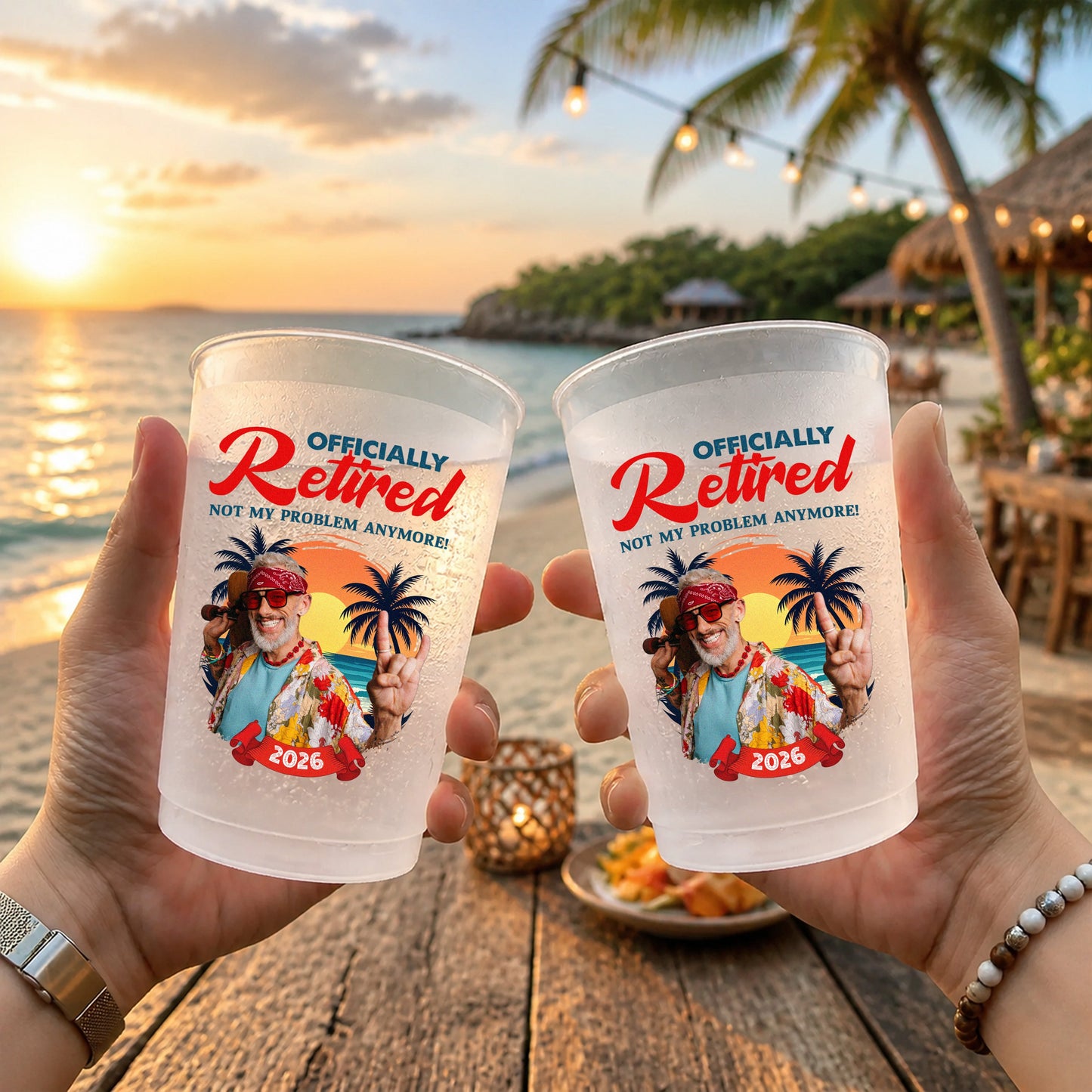 Custom Photo Funny Retirement Cups Gifts For Women
