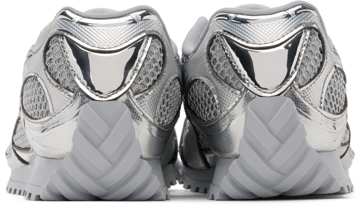 Men’s Bottega Veneta Orbit Silver Sneakers