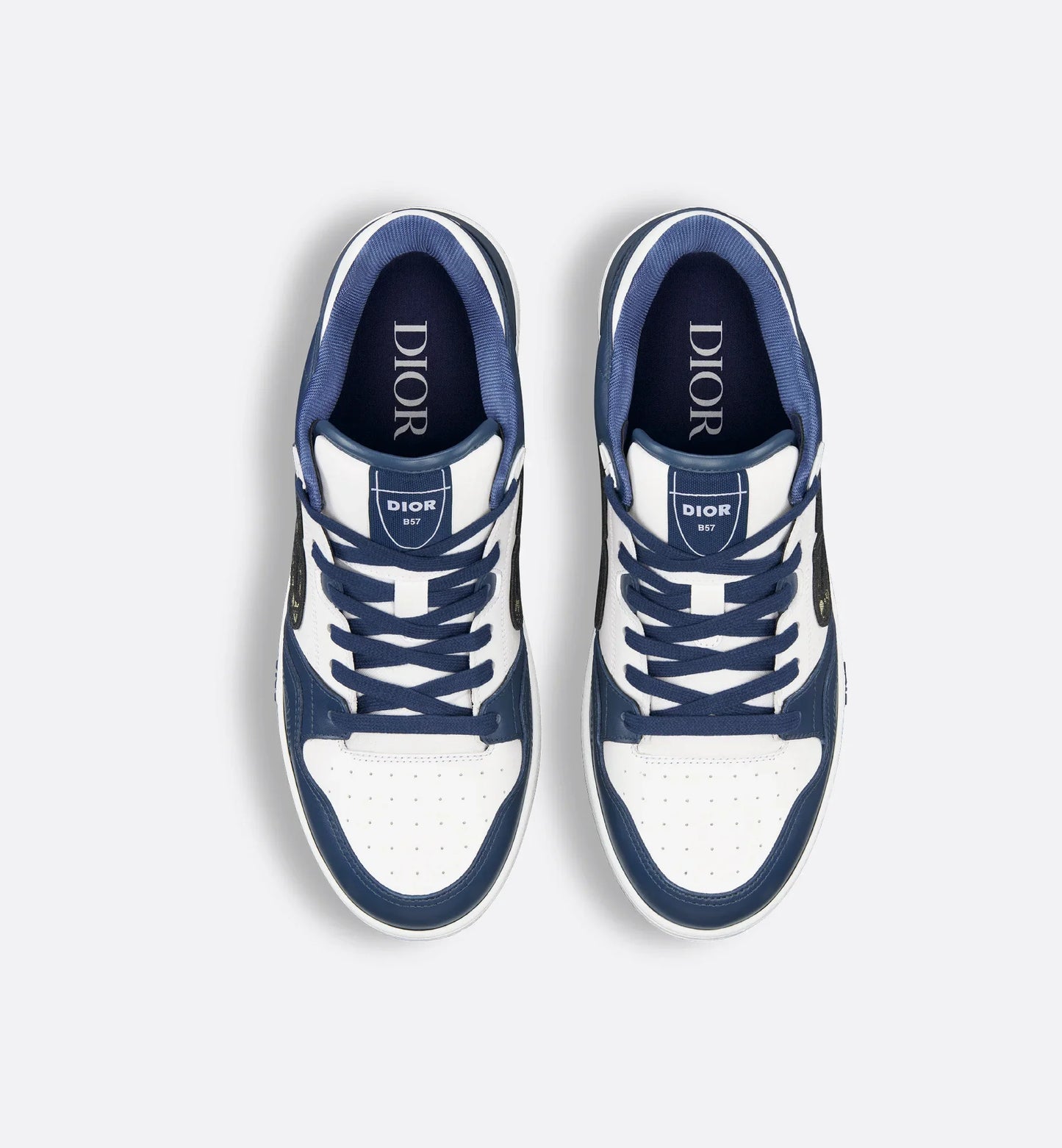 Men's Dior B57 Low-Top Navy Blue Sneakers