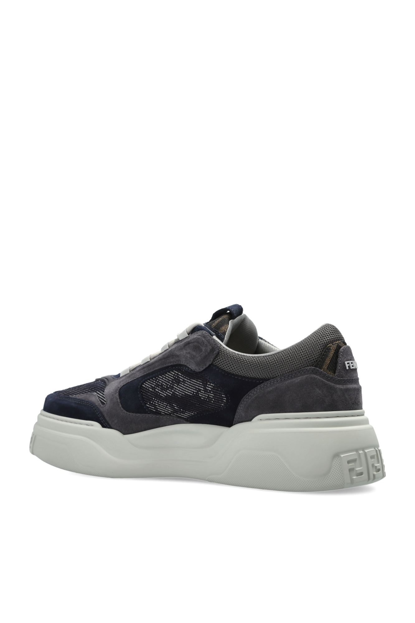 Men's Fendi Roma Match Navy Blue Sneakers