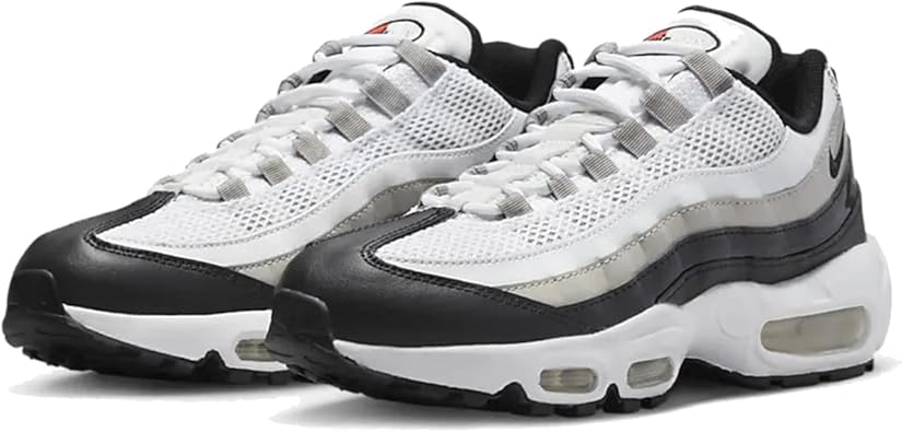 Men's  Nike Air Max 95 White Light Iron All Shoes