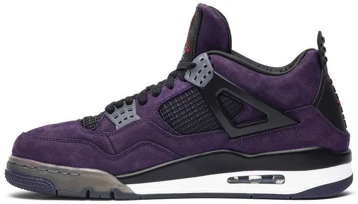 Men's  Air Jordan 4  'Purple Suede - White Midsole' Shoes