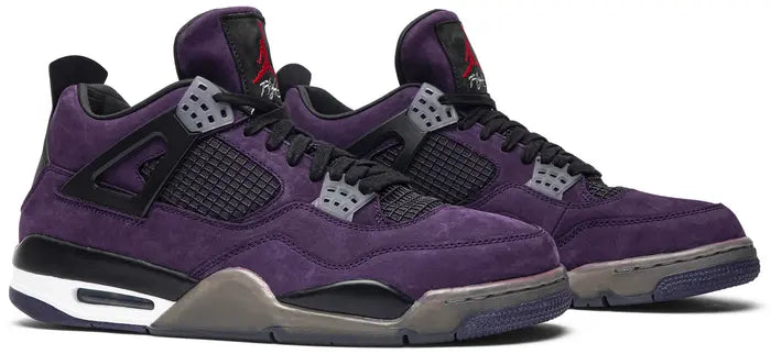 Men's  Air Jordan 4  'Purple Suede - White Midsole' Shoes