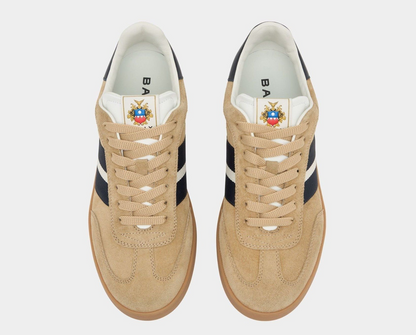 Men's Bally Retro Crest Brown Sneaker