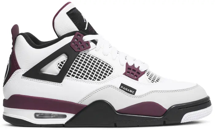 Men's Paris Saint-Germain x Air Jordan 4 Retro 'Bordeaux' Shoes