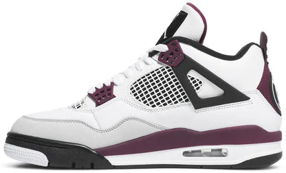 Men's Paris Saint-Germain x Air Jordan 4 Retro 'Bordeaux' Shoes