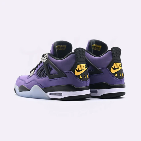 Men's Air Jordan 4 Imperial Purple Shoes