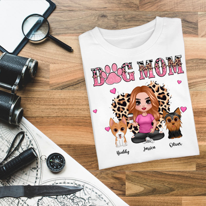 Dod Mom - Personalized Customized T-shirt - Gift For Pet Lover Dog Mom Dog Lover