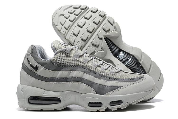 Men's Nike Air Max 95 Grey Midnight Navy Shoes