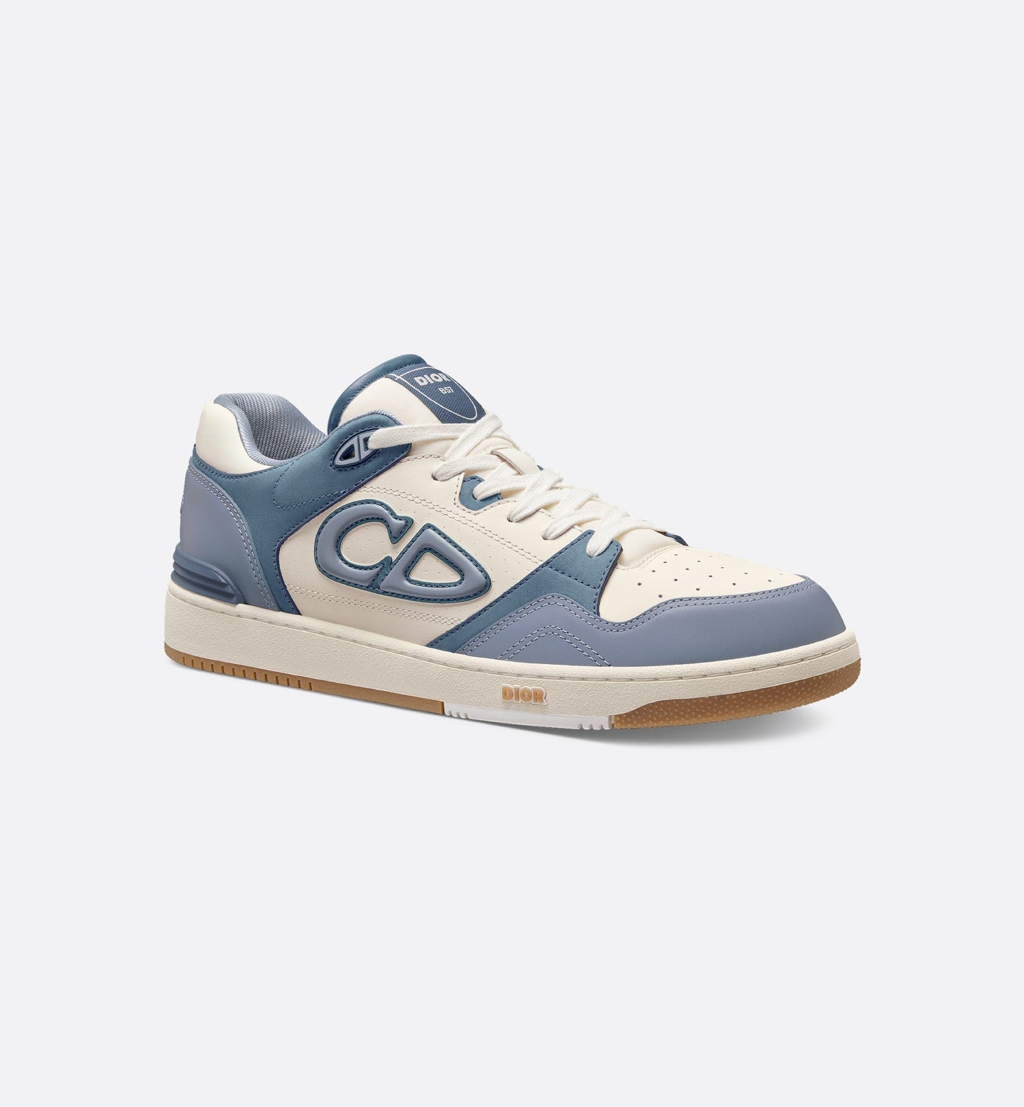 Men's Dior B57 Low-Top Blue Sneakers