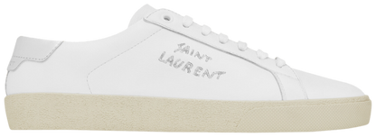Men's Saint Laurent Court Classic SL06 White Sneakers