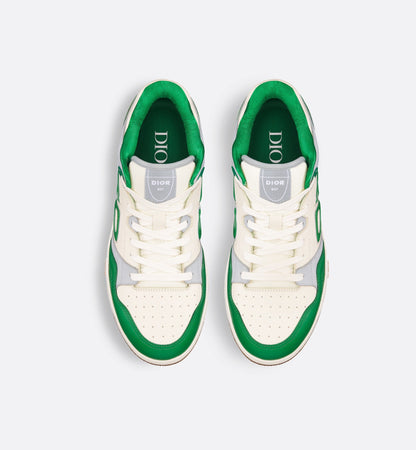 Men's Dior B57 Low-Top Green Sneakers