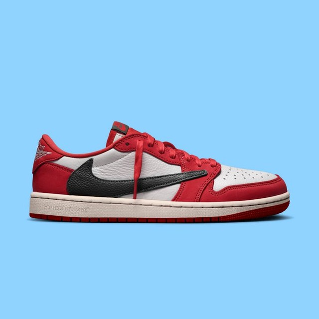 Men's Travis Scott x Air Jordan 1 Retro Low ‘ Chicago' Shoes