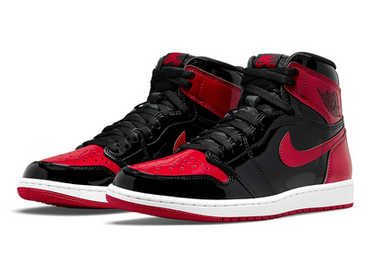 Men's Air Jordan 1 High 'Patent Bred’ Shoes