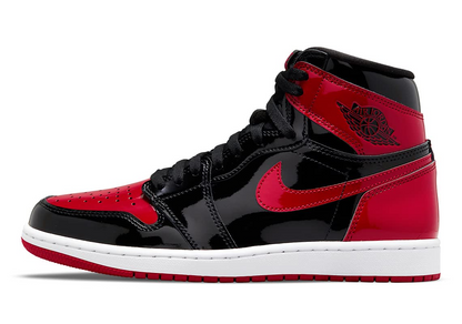 Men's Air Jordan 1 High 'Patent Bred’ Shoes