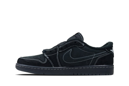 Men's Travis Scott x Air Jordan 1 Retro Low  ‘Black' Shoes