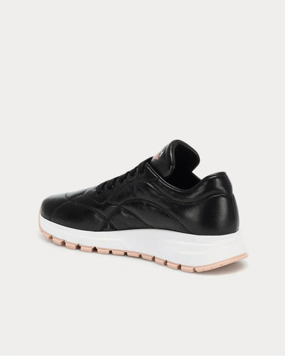 Men's Prada Prax 01 Re-Nylon 'Leather Black' Sneakers