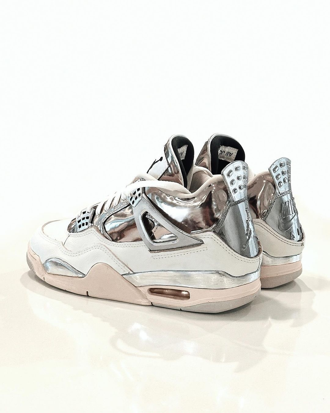 Men's J Balvin X Air Jordan 4  'Rayo Iron Man' Shoes