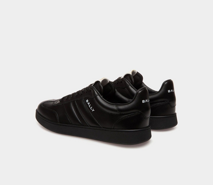 Men's Bally Retro Crest Black Sneaker