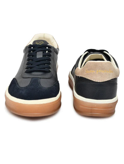 Men's Loro Piana Tennis Walk  Navy Blue Sneakers