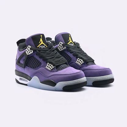 Men's Air Jordan 4 Imperial Purple Shoes