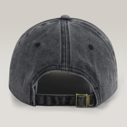 Custom Car Photo Personalized Washed Denim Baseball Cap