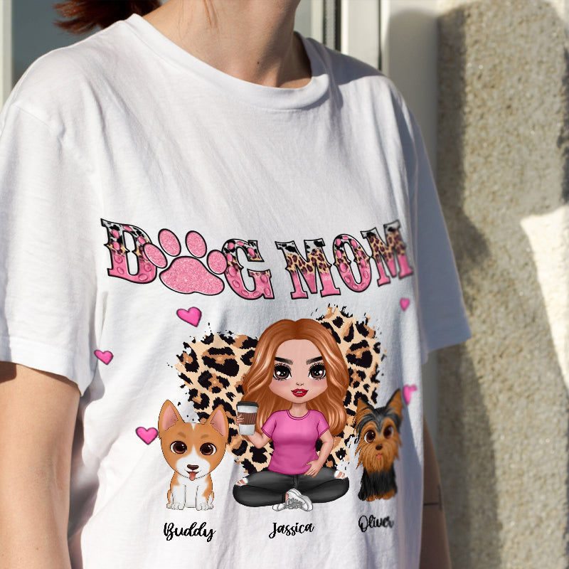 Dod Mom - Personalized Customized T-shirt - Gift For Pet Lover Dog Mom Dog Lover