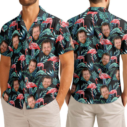 Custom Photo With Beloved Ones - Personalized Customized Hawaiian shirt