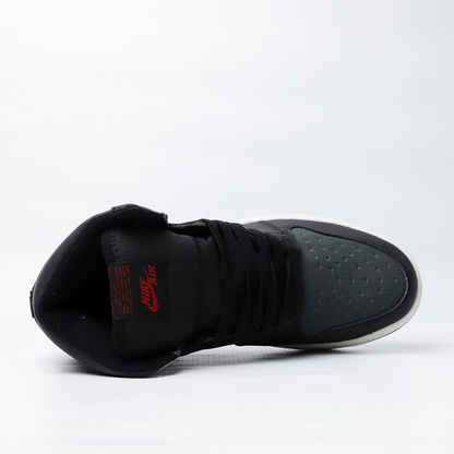 Men's Air Jordan 1 High 'Black Particle Grey’ Shoes
